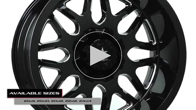 Amazon.com: RBP ATOMIC Chrome Wheel Finish (22 x 12. inches